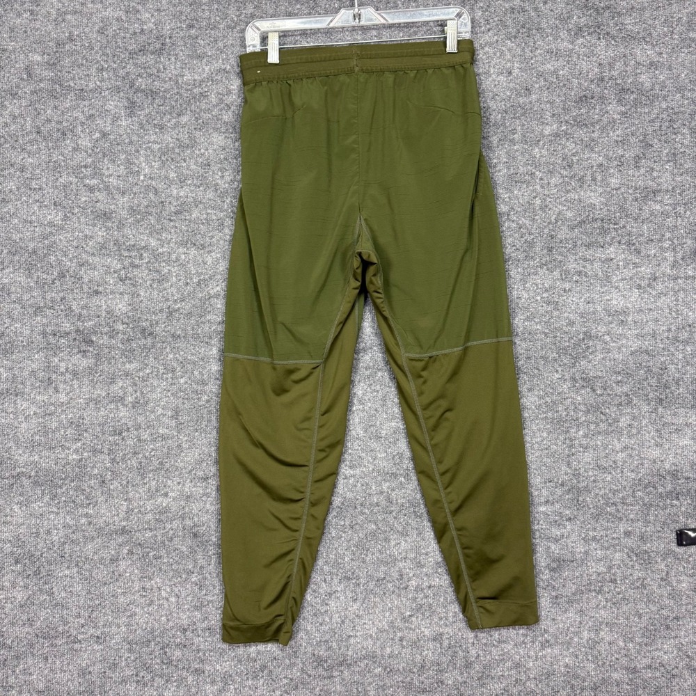 Nike Yoga Dri-FIT Jogger Pants Mens Small Olive Green Tapered CU7378-326 - Picture 2 of 16